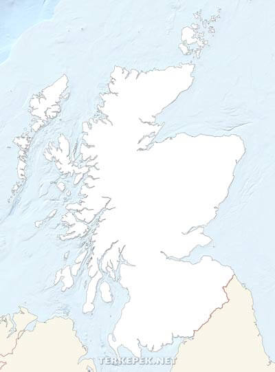 Skócia vaktérkép