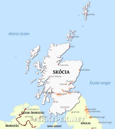 Skócia városai